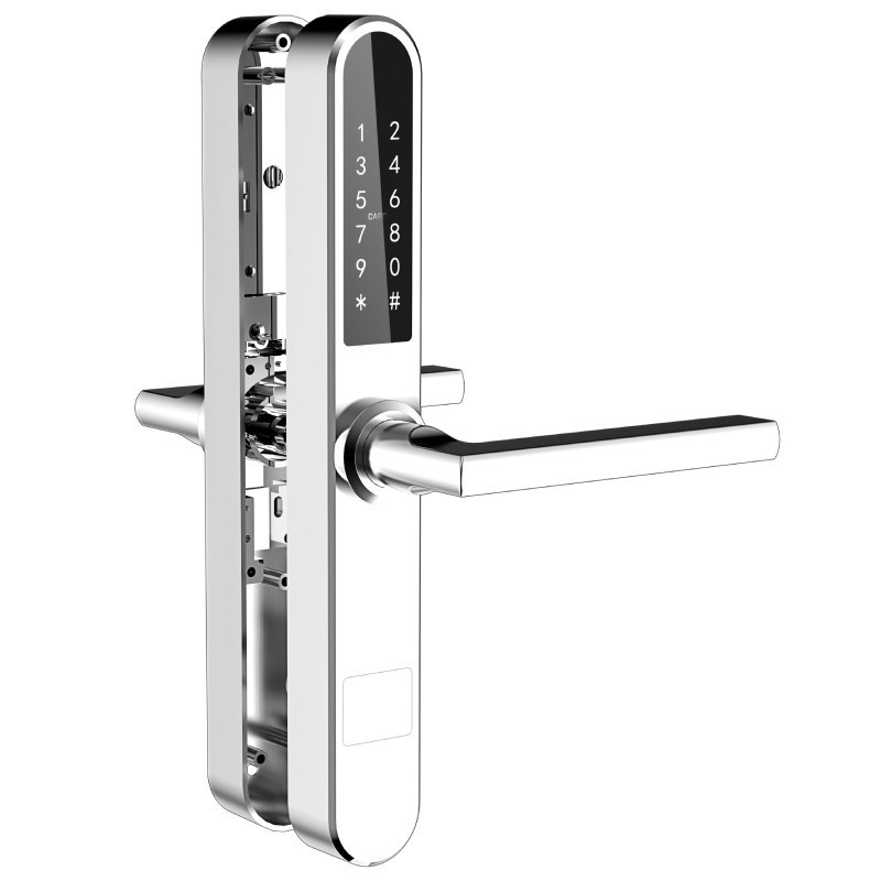 Zamek elektroniczny do drzwi Smart Door Lock Premium DR33 Silver